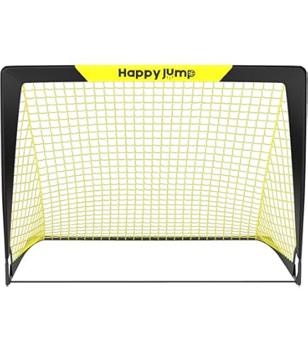 Porte Da Calcio Pieghevoli HOMCOM - Set 2 Porte, 90x36x60cm, Rosso, Con Rete - Foto 3