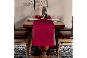 SEASHORE TREE Runner da Tavola in Velluto Decorazione per Matrimonio Festa di Compleanno Ballo Banchetto Fidanzamento