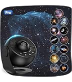 Mexllex Planetarium sterrenprojector, melkweg-plafondprojector, galaxy nova, nachtlampje voor kinderen, sterrenhemel, realistische projector met 13 filmschijven, slaapkamer woonkamer