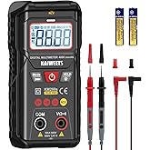 KAIWEETS Multimeter Digitales KM200s True RMS, 4000 Counts, Berührungsloser Spannungsprüfer, Auto-Ranging, Intelligentes Volt