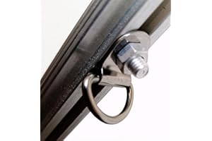 GAO Flora 20 stabile Pflanzenhalterösen aus Edelstahl mit Hammerkopfschraube M6