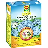 Compo Blaue Hortensien Dünger, Wasserlöslich, Aktivierung des Blaufarbstoffs, 800 g