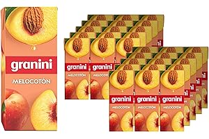 Granini - Bebida de Melocotón a partir de Zumo de Melocotón - 10 Packs de 3 x 0,20L
