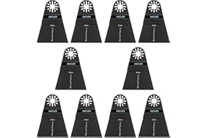 10 x 65 mm cuchillas de madera de Antler Fein Multimaster Bosch Makita Milwaukee oscilante multiherramienta AB65WB
