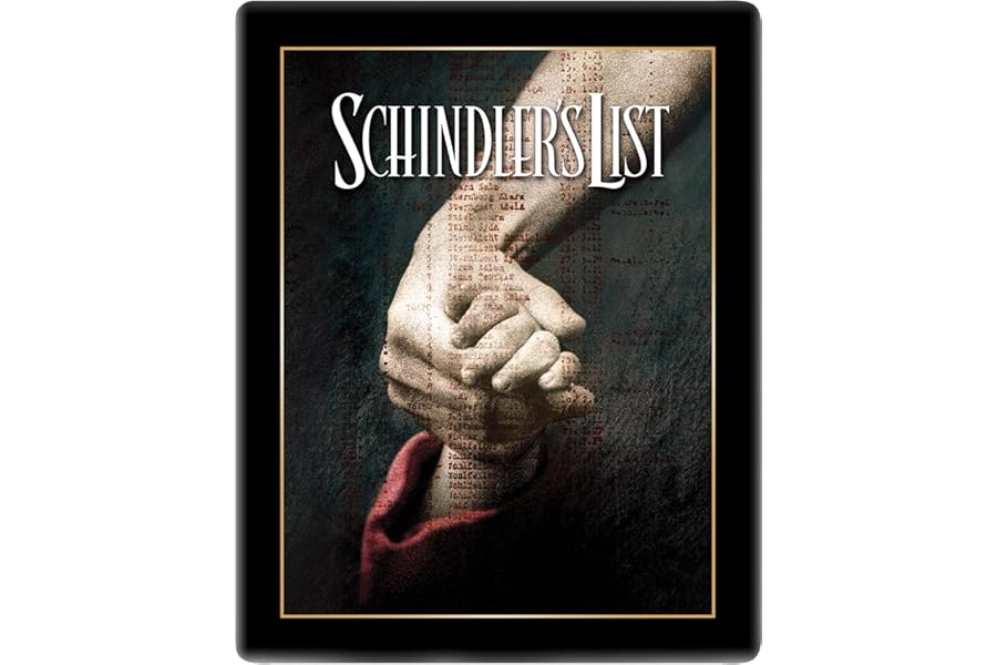Schindler's List: Theatrical Poster 4K UHD & Blu-Ray Limited EditionSteelbook (2026)