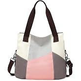 SIVENKE Women Canvas Bag Ladies Canvas Shoulder Bag Women Shoulder Bag Shoulder Bag Shoulder Bag Tote Bag Shopper Bag