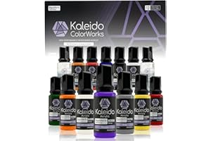 GAAHLERI Kaleido Colorworks Lot de 12 couleurs primaires