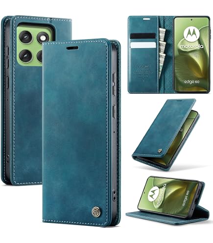 KANVOOS Cover per OnePlus 12 5G, Cover a Libro Portafoglio in