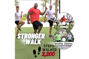 VITALITY 4 LIFE WITH CURTIS ADAMS WALK FITNESS DVD - Walk off the weight & feel great! Maximize your metabolism, build strength, stamina & muscle. Walk and firm exercise videos Walking workout exercise DVD Low impact workout DVD