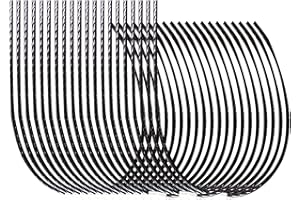 CDIYTOOL Bosch F016800431 Linia do przycinania, bardzo mocna żyłka do przycinania trawy do podkaszarki do trawy AFS 23-37, 37 cm × 3,5 mm (50)