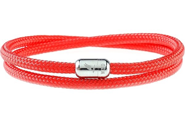 Wind Passion - Bracelet paracorde pour femme - Bracelet pour homme - Bracelet magnétique pour homme - Bracelet corde pour homme - Bracelet de poignet - Bracelet avec fermoir magnétique
