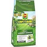 COMPO FLORANID Rasen Langzeit-Dünger, 4 Monate Langzeitwirkung, Feingranulat, 12 kg, 480 m²