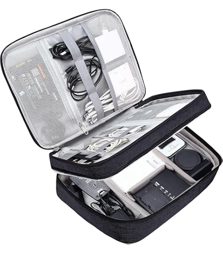 3 Pack Small Organizer Boxes With Lids - Translucent Storage Cases With Phone Holder