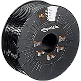 Amazon Basics 1.75 mm schwarzer 3D-Drucker ABS-Filament, 1 kg Spule