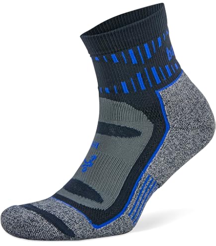 Balega Enduro V-Tech Quarter Chaussettes De Running Mixte - Lot De 2 Paires, Amorties Moyen, Soutien Voûte Plantiaire Ultime