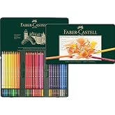 Faber-Castell Polychromos Buntstifte – 24er Metalletui, Lichtbeständig & Kräftig