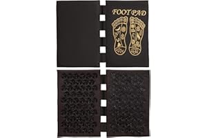 ‎SHAKTIMAT ShaktiMat [Das Original seit 2007] - Akupressur Fußmatte zur Entspannung Füße - Schwarz