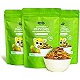 Troovy Healthy Vegetable Chips | Tasty & High Protein Snacks | No Palm Oil, Cholesterol or Trans Fats | No Junk & Chemicals | Made with Beetroot, Carrot & Spinach | Masala Flavoured | 3 packs X 70 grams