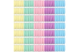 Jollybows 300 Pcs Hair Bands for Girls, Small Elastic Hair Ties Mini Seamless Hair Bobbles Ponytail Holders Hair Accessories for Baby Girls Kids Toddlers Children (1" 5 Candy Colors)