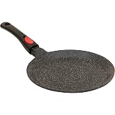 Kamberg Crepe pan 24 cm, removable handle, cast aluminium, non-stick stone coating, all fires, including induction, PFOA free