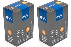 Schwalbe Tube DV 17 – 28 tum – uppsättning av 2 Dunlop ventil