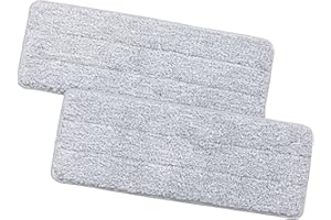 HiGloss Mopp EasyClean - mit besonderem Auswring-Mechanismus durch 2-Kammer-System, inkl. Reinigungstuch (Wischtücher)