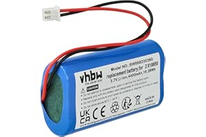 vhbw batteria compatibile con Zafferano Olivia Pro, Poldina, Poldina Pro lampada da tavolo, da comodino (4400mAh, 3,7V, Li-Ion)