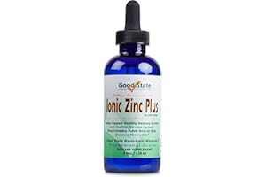Good State Liquid Ionic Zinc Ultra - Ultra Concentrate (10 Drops Equal 15 mg - 200 Servings per Bottle) …
