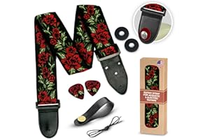 Art Tribute Tkany pasek do gitary dla rodziców