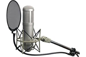 StarlitGem Stedman Proscreen XL V2 Metal Pop Filter, Upgraded High Performance Microphone Pop Filter, Ideal Pop Filter for Microphone Recording Sessions and Broadcasting