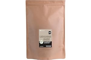 ‎WOHLTUER Wohltuer Bio Leinsamenmehl - Glutenfrei, Cholesterinfrei, Nährstoffreich - Vegetarisch und Vegan - vielseitiges Lebensmittel in geprüfter Bio-Qualität (1000g)