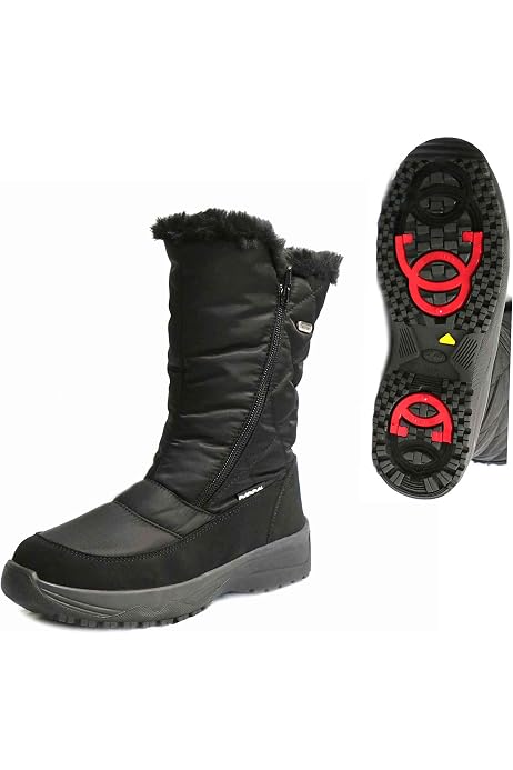 Mammal Womens Winter Ice Grip 2x Zip 