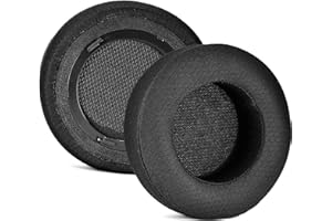 DEFEAN Upgrade Virtuoso XT Dickere Ohrpolster – Kissen kompatibel mit Corsair Virtuoso RGB Wireless SE Gaming-Headset, atmungsaktives Ohrpolster, hochdichter Schaumstoff mit Geräuschunterdrückung
