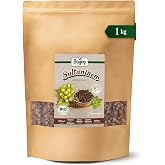 Biojoy Organic Sulphite Free Raisins, Raisins, 1 kg | Whole, no added sugars, from Turkey