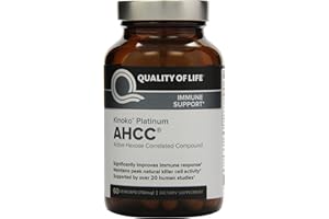 Quality of Life Kinoko Platinum AHCC 750 Mg 60 Ct