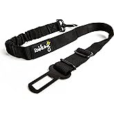 Rudelkönig Cintura auto per Cani - Elastica e regolabile - Cintura di Sicurezza Cani Auto - Cintura per cani auto compatibile