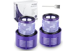 MXZONE Dyson V10 SV12 Cyclone Animal Absolute Total Clean Washable Vacuum Cleaner Filter 2 Pack Compare to Part # 969082-01