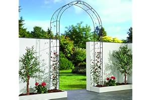 Garden Pleasure Design Metall Rosenbogen Rankhilfe Garten Rose Bogen Spalier