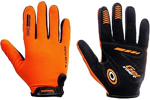 meteor Guanti con dita lunghe Guanti MTB Guanti Bambini Guanti Ciclismo Guanti Ragazza Guanti da Ciclismo Guanti Ragazzo Bambine e Ragazzi (Unisex) FXJ20 FXJ21