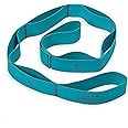 Gaiam Restore Resistance Band Stretching Strap - Stretch Legs & Arms with Medium Resistance Loops, Multiple Holds for Increased Range of Motion, Flexibility or Strength Training