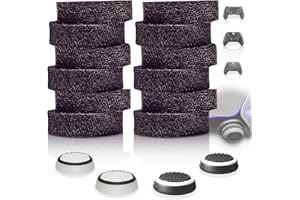 MatoSan® Thumbstick Shock Absorber Ring Caps Set di Accessori Control Aim Assist per Xbox Switch PS5 PS4 Controller Stick FPS Boost Grip Cappucci protettivi