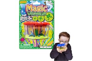 MAGIC AQUARIUM Magic Vivarium - Creepy Creatures from Deluxebase. Grow your own Animals in this Toy Fish Tank Kit for Kids