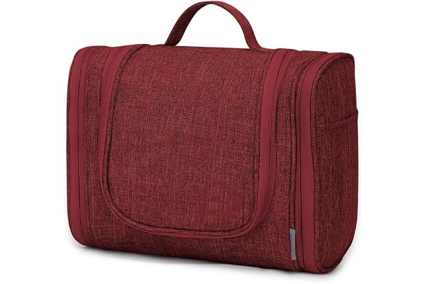 WindTook Trousse De Toilette De Voyage pour Femme et Homme avec Grande Capacité Trousse De Maquillage à Suspendre -25 x 12 x 21 cm