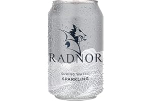 RADNOR HILLS Radnor Sparkling Spring Water Cans - 330ml (Box 24)