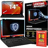 Proporzioni 14" - 16:9 - Filtro privacy schermo per laptop widescreen - antiriflesso - pellicola protettiva antigraffio - pro