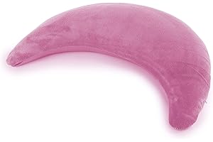 ‎KINDERHAUS BLAUBÄR Kinderhaus Blaubär Set Theraline Plüschmond Stillkissen & Bauchstützkissen mit Stoffwindel Schmuse- und Lesekissen | Kopf- und Nackenkissen | gefüllt mit Mikroperlen