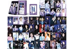 ZPPLD Kpop BTS Photo Cartes,BTS Photocard 54Pcs,Kpop BTS Album Lomo Cartes BTS Mini Photo Cards pour Army,BANTAN Boys