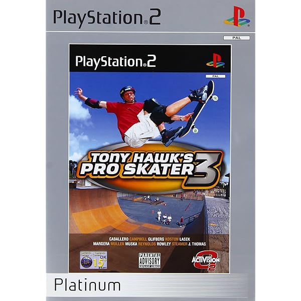 Affiche Promo Tony Hawk's Pro Skater 4 PS2 - Vintage 2002 - Originale UK