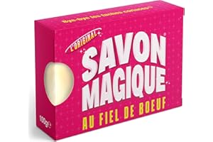 COLICHEF SAVON MAGIQUE au Fiel de Boeuf - Le Détachant Textile Surpuissant Naturel - Le Vrai, l'Original ! - 100 g. Bye-bye les taches coriaces ! Le Savon detachant textile express contre vos taches tenaces