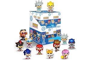 Funko Mystery Mini: Sonic The Hedgehog - 1 av 12 To Collect - Styles Vary - Samling Vinylfigur - Presentidé - Officiell Merch